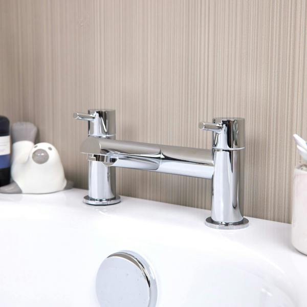 Flode Runn | Bath Filler | Chrome