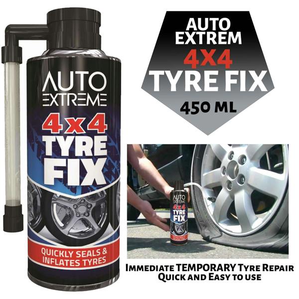 Auto Extreme Tyre Fix Large Size 450Ml
