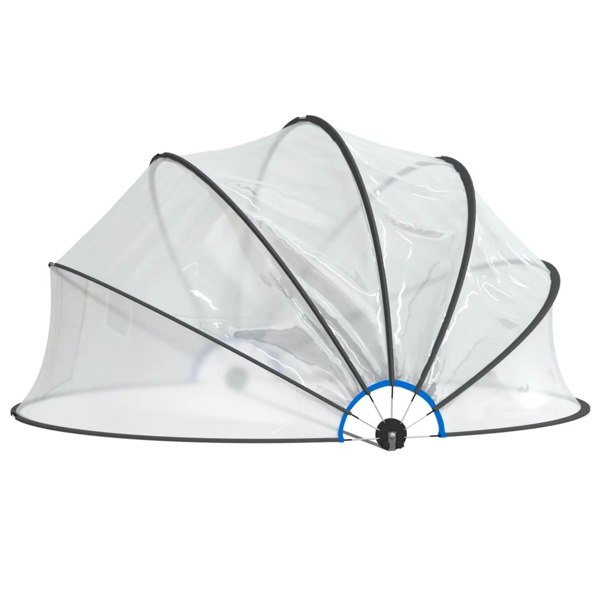 Berkfield Pool Dome Round 467x234 cm PVC