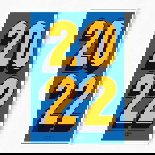 Reign&Hail Personalised Year Print