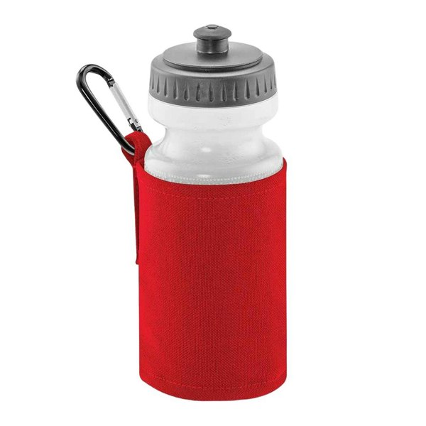 Quadra Water Bottle and Holder - Classic Red