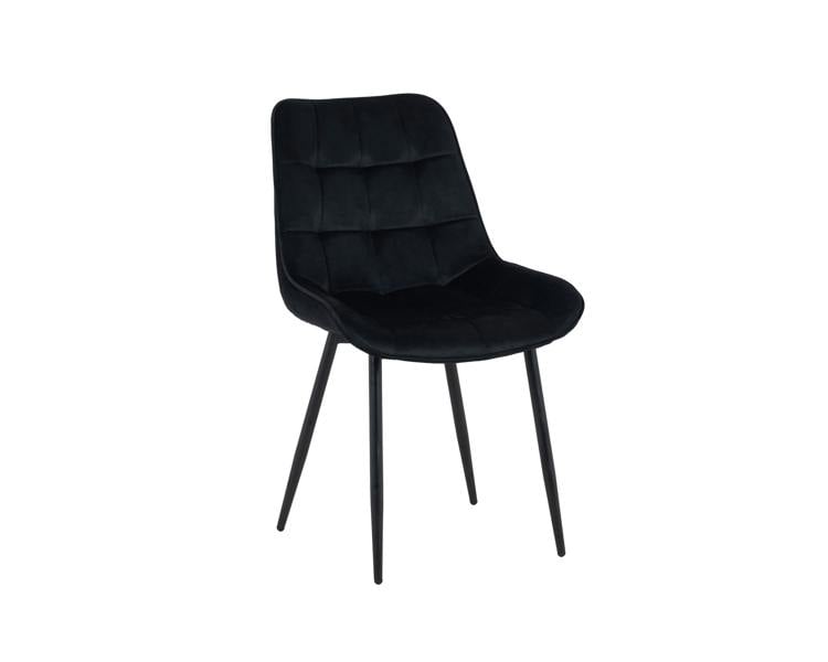 Outdoor Living Seattle Dining Table with 4 Erica Velvet Chairs