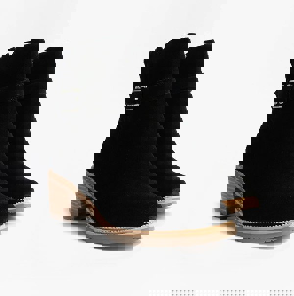 TOMS HAILEY BUCKLE Womens Ankle Boots Black