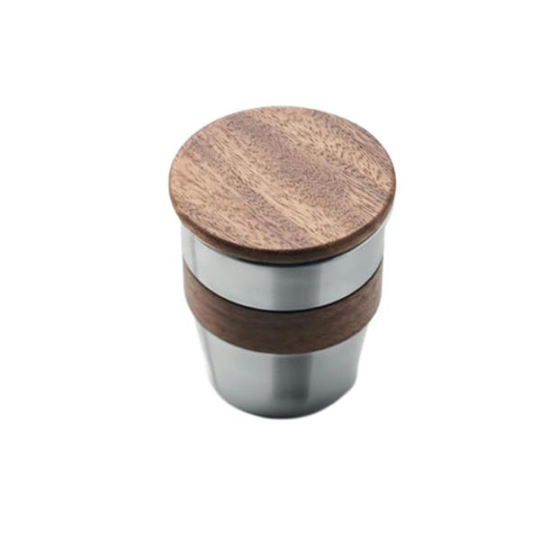 MidOcean Walnut 350ml Tumbler - Matt Silver - 