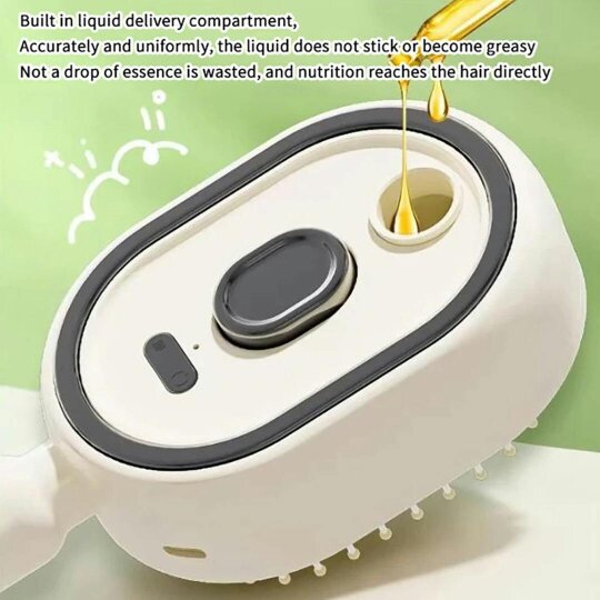 Havendro Electric Spray Air Cushion Massage Comb,Self-Cleaning Anti-Tangle Electric Brush