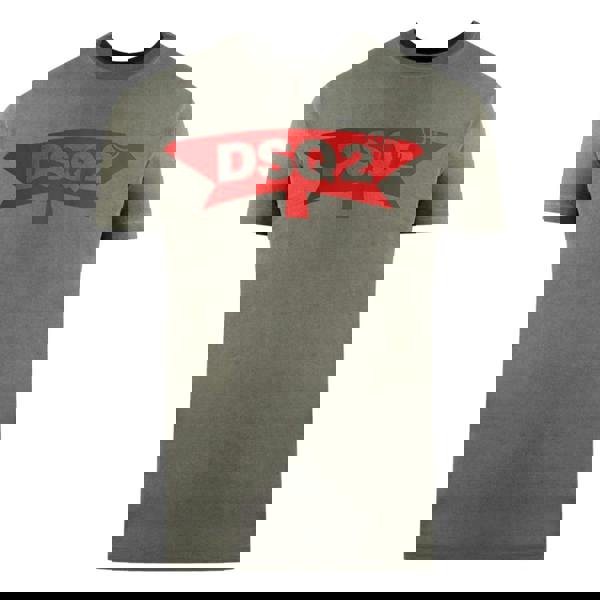 DSquared2 Mens Bold Logo T-Shirt - Grey - 