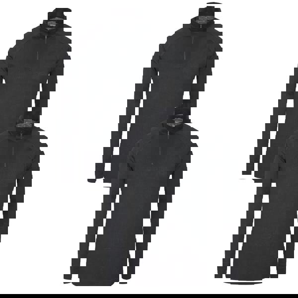 Mountain Warehouse Mens Talus Base Layer Top (Pack of 2) - Black