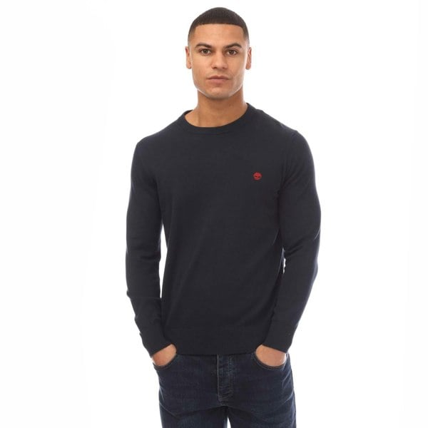 Timberland Mens Williams River Kennebec Cotton Sweatshirt - Navy