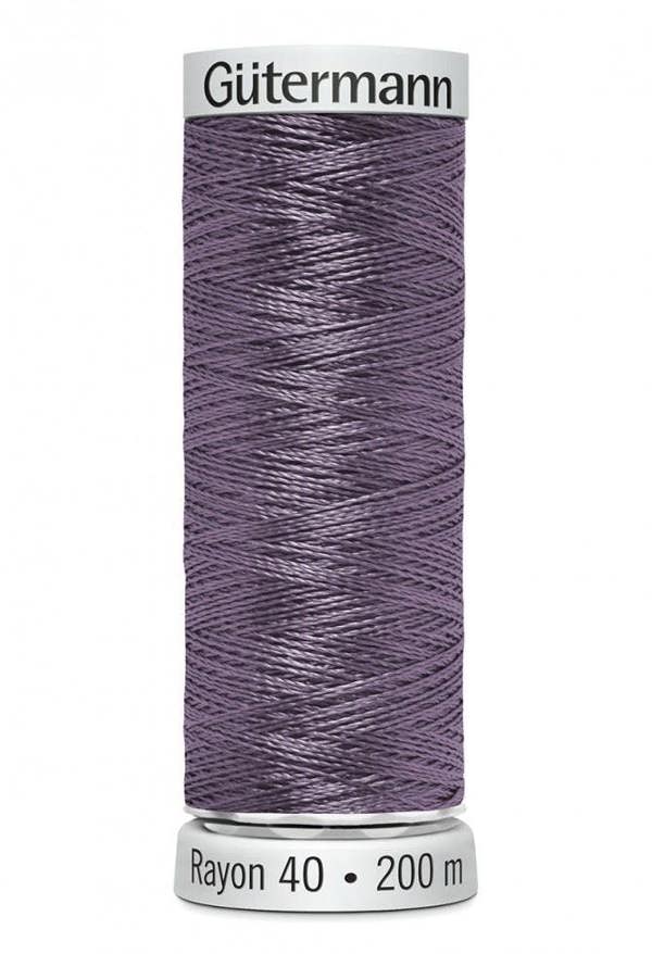 Gutermann No 40 Sulky Rayon Embroidery Thread 200m Rayon Thread Suitable For Embroidery