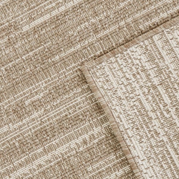 Mèlange Reversible Indoor & Outdoor Beige Rug