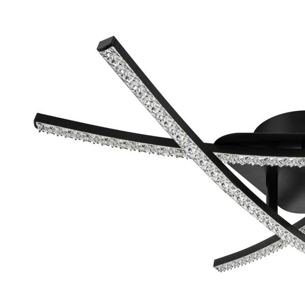 COSYLYTE Samford 3 Light LED Beaded Ceiling Light