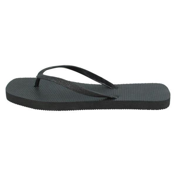 Spot On Ladies Spot On Squared Toe Flip Flops F00389