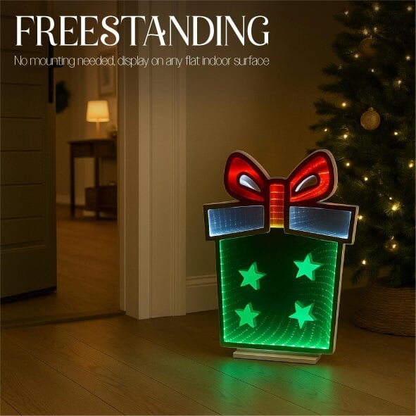 Scotts of Stow Xmas Haus  LED Infinity Indoor Christmas Decoration