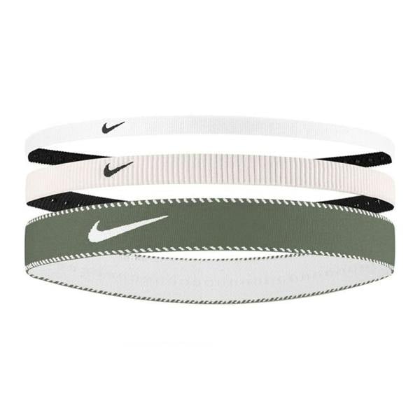Nike Mixed Flex Classic Headband (Pack of 3) - Soft Pink/Grey/White - 