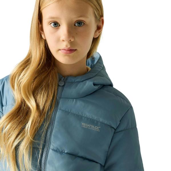 Regatta Childrens/Kids Halkner Padded Jacket - Dusky Blue - 
