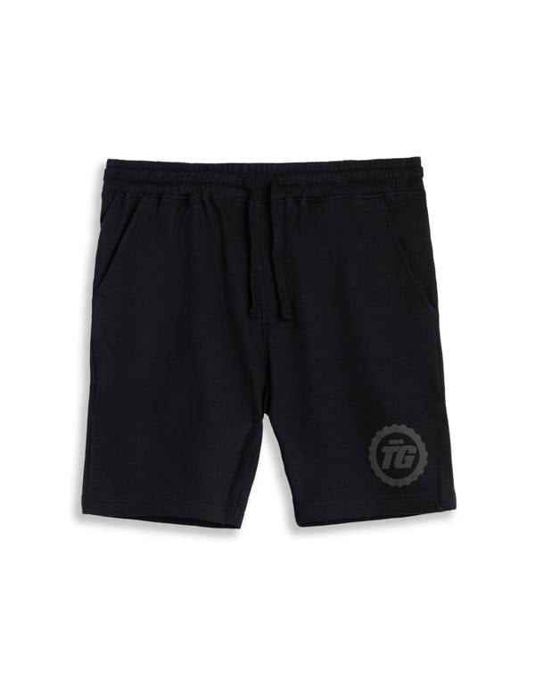 Vanilla Underground Top Gear Unisex Black Logo Shorts