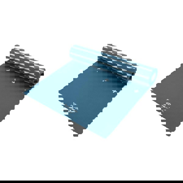 Reebok Double Sided 4mm Yoga Mat - Green Stripes