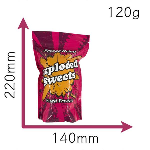 Exploded Sweets Freezie Bag - Halal | Exploded Sweets | Freeze Dried Sweets UK