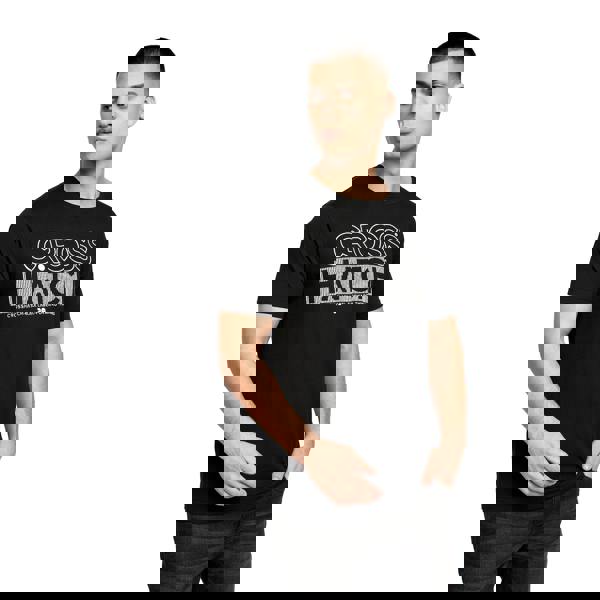 Crosshatch Mens Arnio T-Shirt (Pack of 2) - Black/White - 