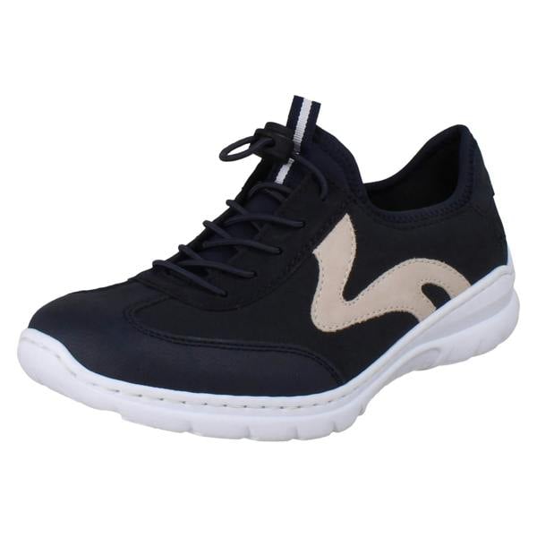 Rieker Womens Rieker Every Day Wear Casual Detailed Slip On Trainers L32G9