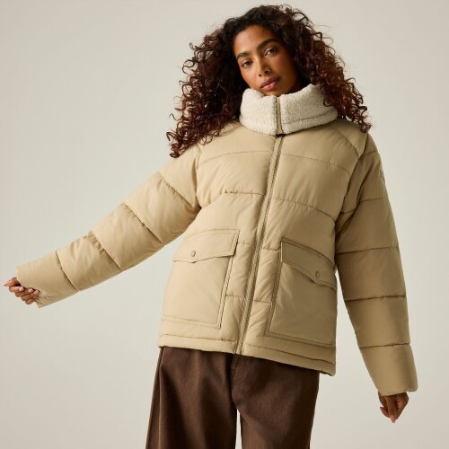 Regatta Womens/Ladies Kayana Padded Jacket - Barleycorn/Light Vanilla