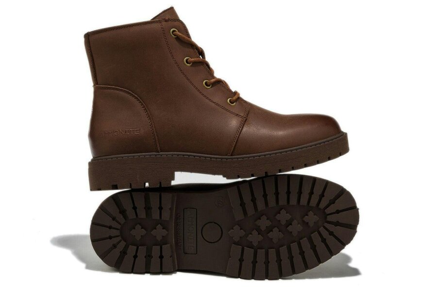 AMMONITE Women's Water-Resistant Portland Boots | Brown