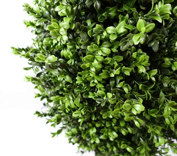 Leaf 120cm Pair of Buxus Ball Cone Artificial Tree UV Resistant Outdoor