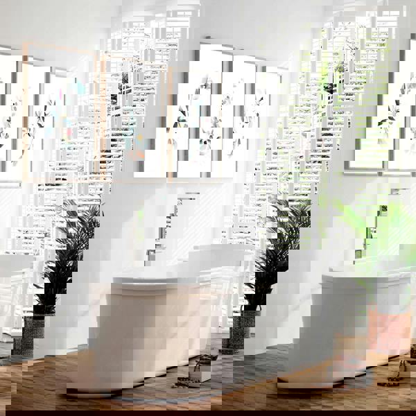 Bathroom wall decor UK | Set of 3 Botanical art prints