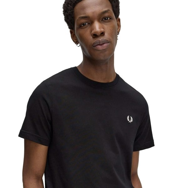 Fred Perry Crew Neck T-Shirt Black