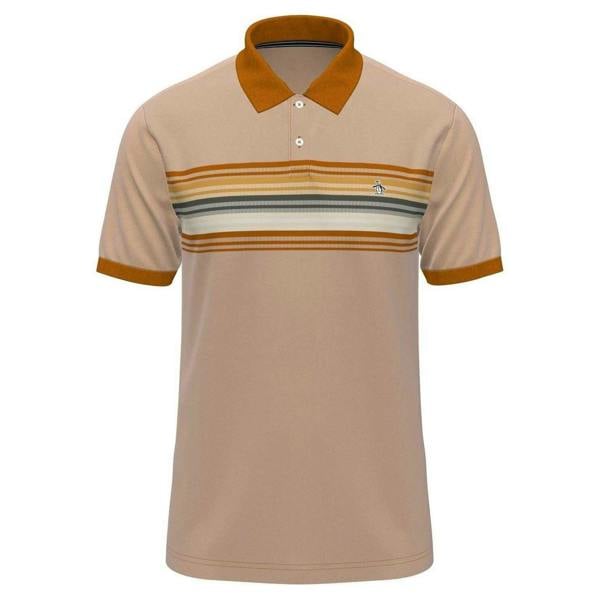 Original Penguin Mens Polo Shirt - Brown - 