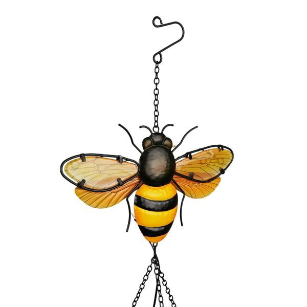 Country Living Solar Windchime - Bee