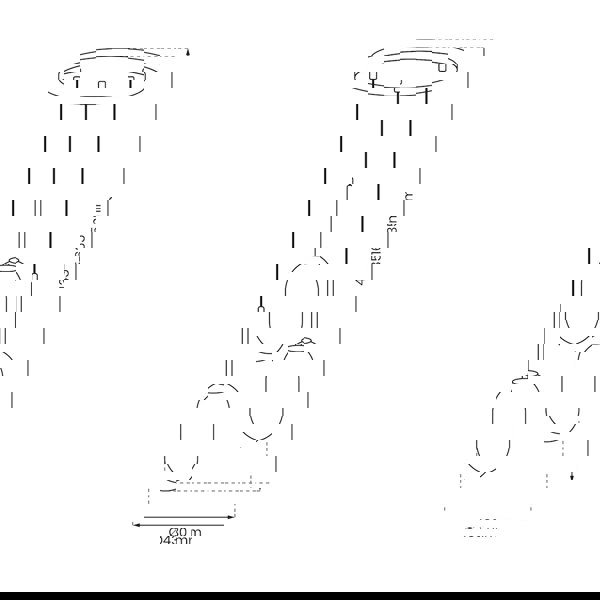 Milagro Pendant Light Alias Gold 3xE14 Circle