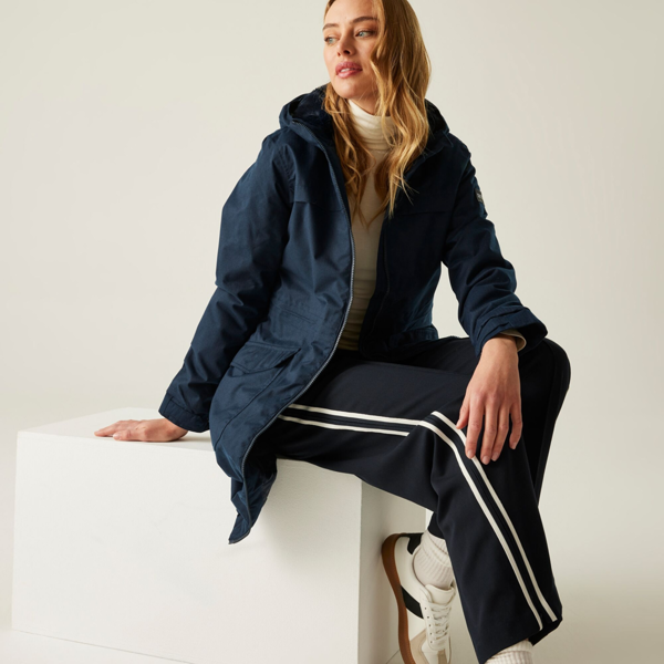 Regatta Womens/Ladies Romine II Waterproof Jacket - Navy Marl