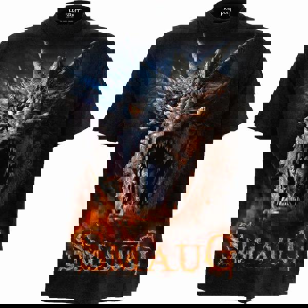 THE HOBBIT - SMAUG - T-Shirt Black