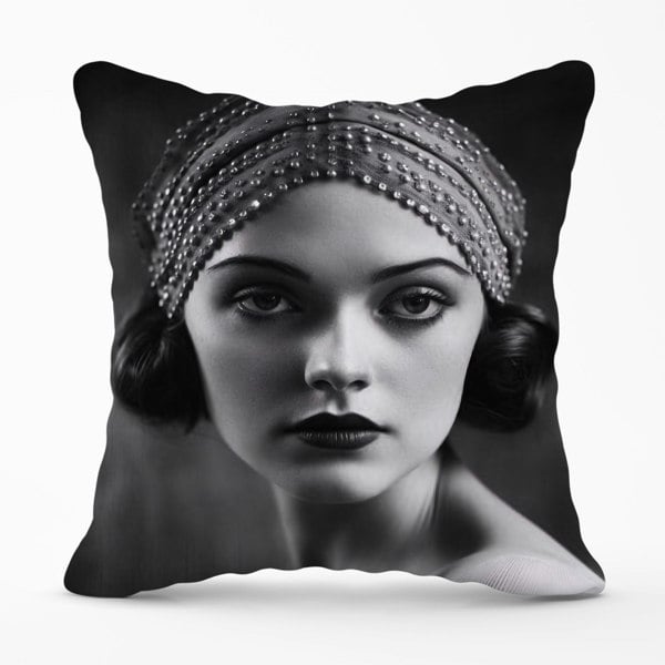 Warren Reed Edwardian Ballerina Portrait Cushions