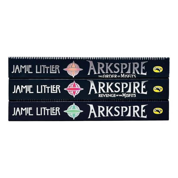 Arkspire Series 3 Books Collection Set By Jamie Littler (Arkspire, The Order of Misfits and Revenge of the Misfits)