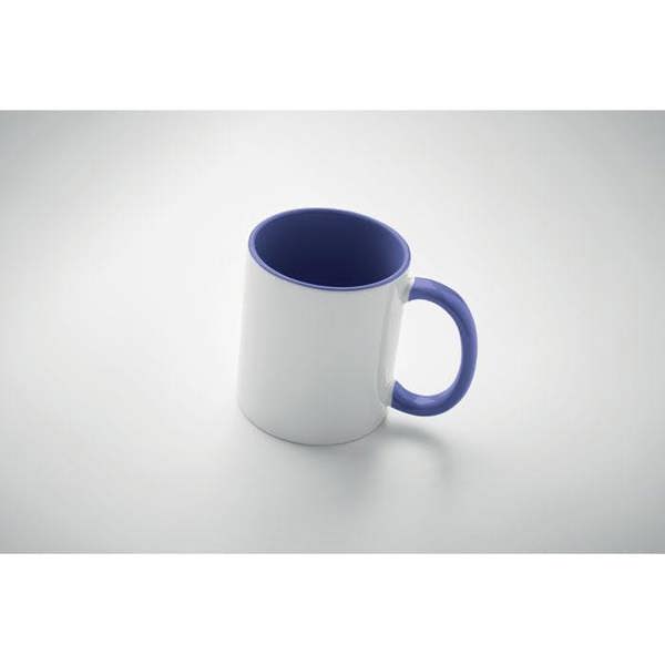 MidOcean Sublimcoly Two Tone Sublimation 300ml Mug - White/Violet - 