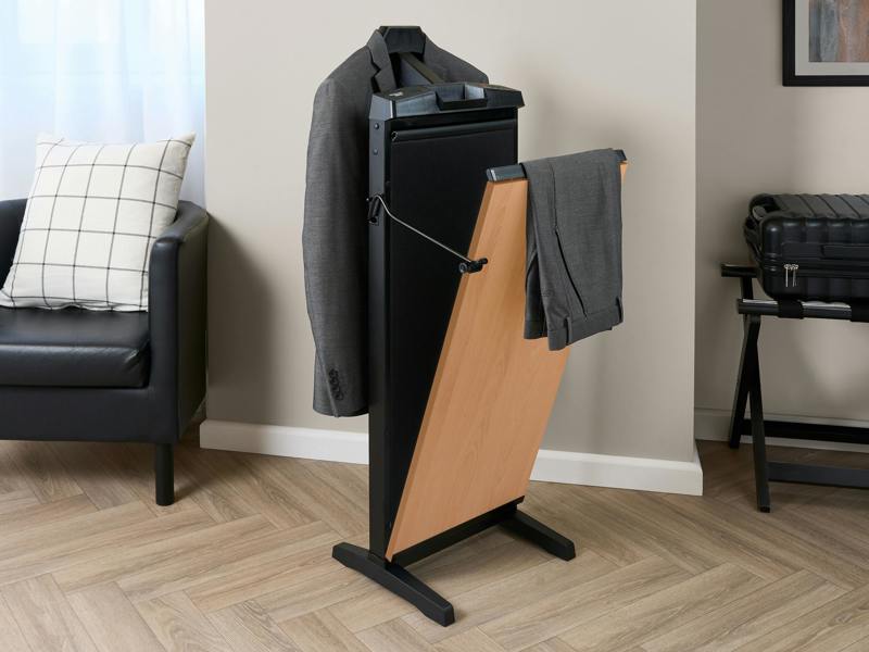 Corby 7700 Trouser Press in Beech - UK Plug
