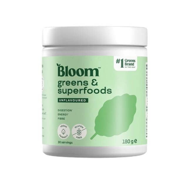 Bloom Greens & Superfoods, Unflavored - 180g