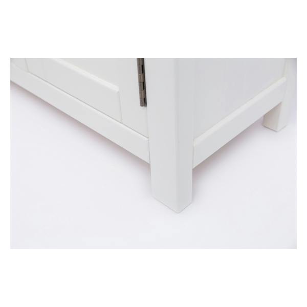 Cabinet Bits Lovere Off White 3 Drawer 3 Door Sideboard Brass Drop Handle