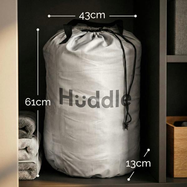 Huddle Never Deflate™ Air Mattress with Patented Dual Pump - Single