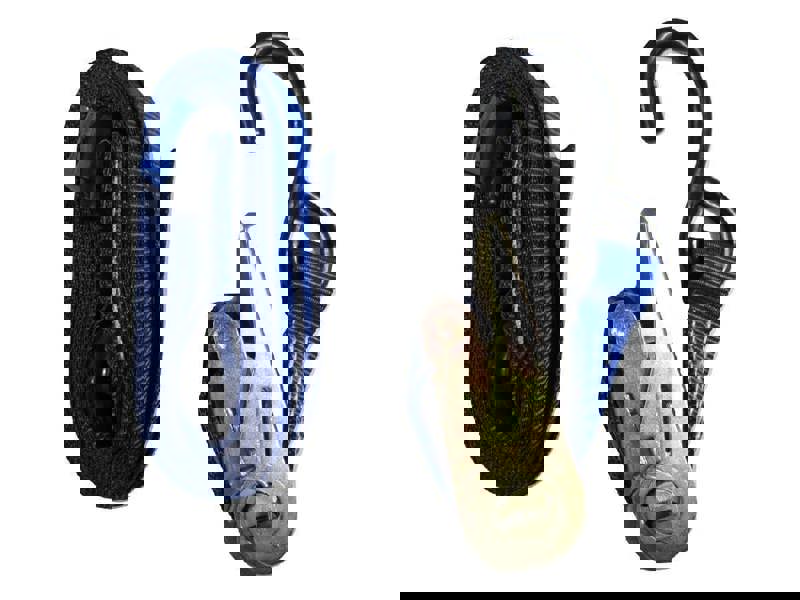 Ratchet Tie Down Strap 25MM 0.8T 5M X1 (Heavy Duty Cargo Lashing Ton S Hook)