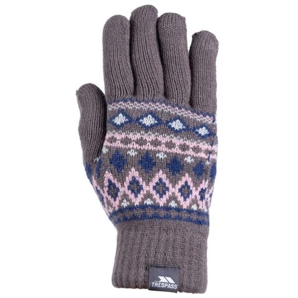 Trespass Unisex Adult Shawny Gloves - Grey