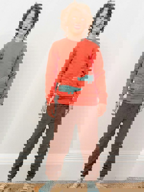 Kite Boys Organic Cosy Cord Pull Ons Mocha