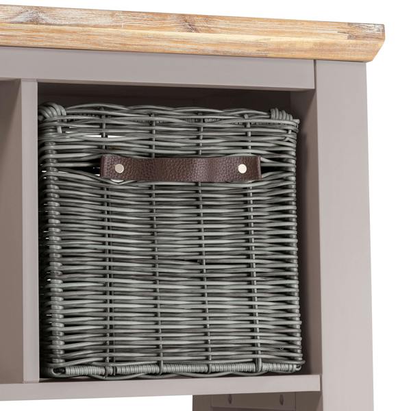 Statement Furniture Florence Room Divider Shelving Storage with Drawer, Fully Assembled