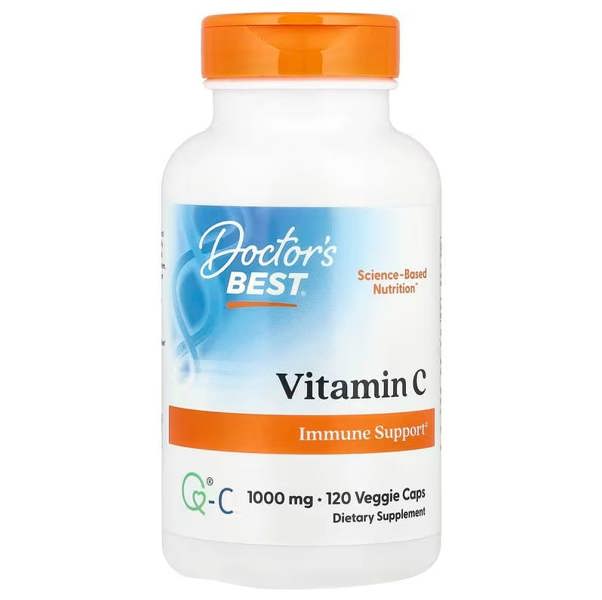Doctor's Best Vitamin C with Q-C, 1000mg - 120 vcaps