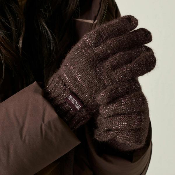 Regatta Womens/Ladies Multimix Winter Gloves - Fig - 