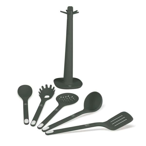 6 Piece Kitchen Tool Set Matt Green LPBH265