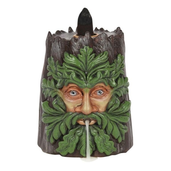 Serano Spirit of the Trees Green Man Backflow Incense Burner
