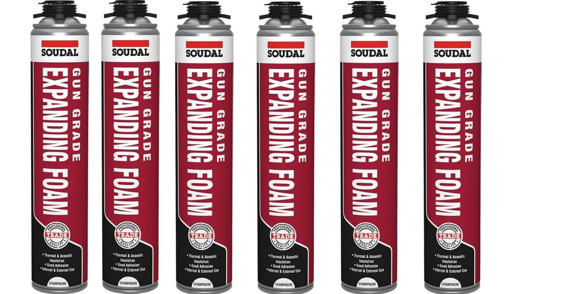 Soudal B3 Expanding Foam Gun Grade 750ml